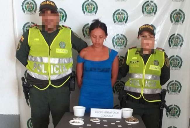 Cayó cuando pretendía ingresar cocaína a un calabozo oculta en unas sopas