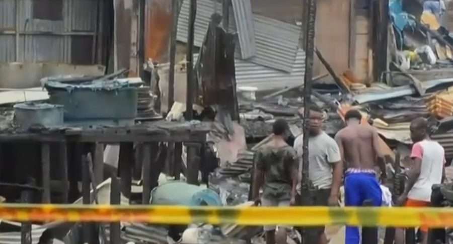 Incendio en Chocó dejó a más de 40 familias en la calle