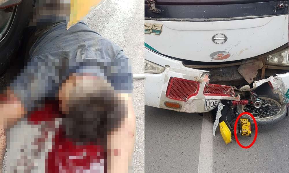 Motociclista murió tras chocar contra una buseta en Montería