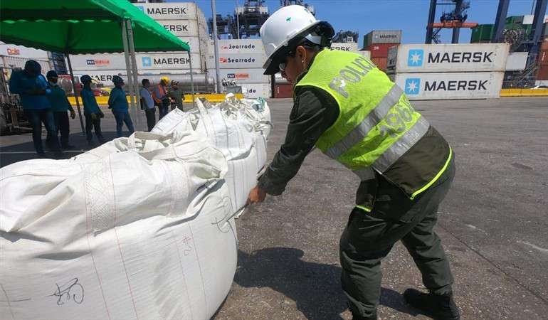 ¡Duro golpe! Dos toneladas de Cocaína que pertenecerían al ‘Clan del Golfo’ fueron decomisadas en Santa Marta