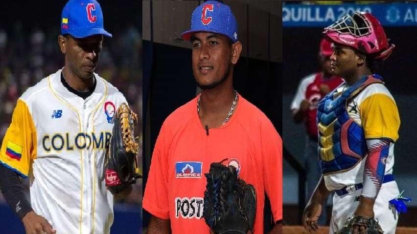 Diover Ávila, Luis Ortega y Jesús Posso: la cuota cordobesa en la preselección Colombia de béisbol