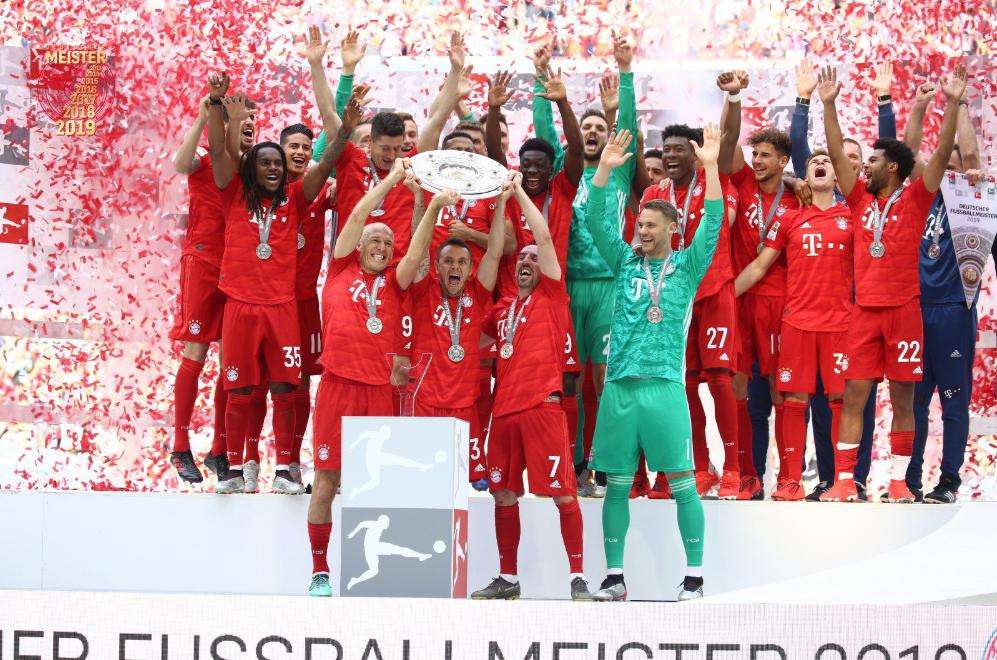 Heptacampeón: Bayern Múnich goleó al Frankfurt y se coronó campeón de la Bundesliga