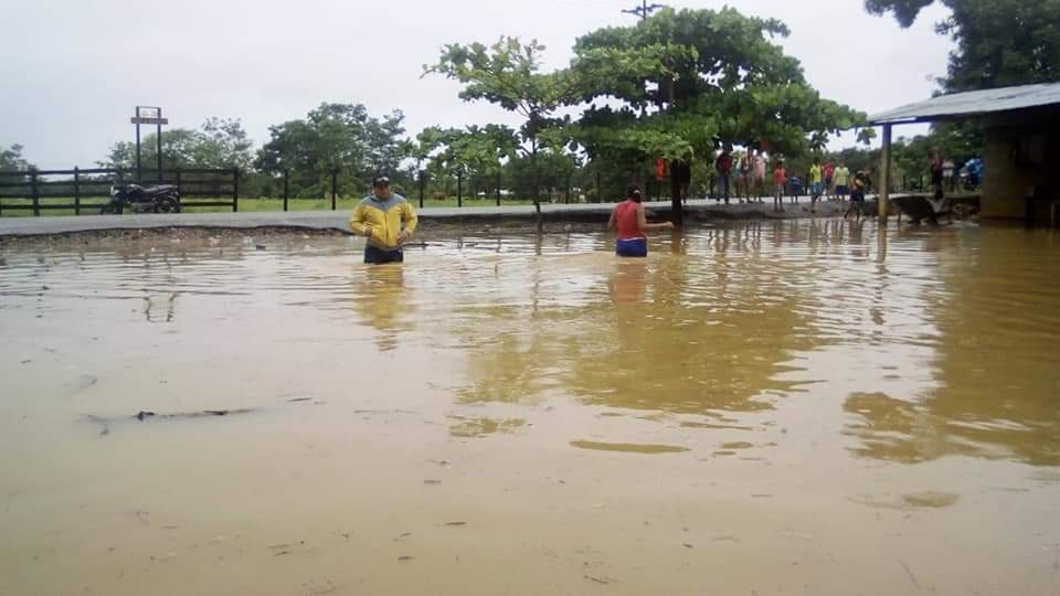 Fuertes lluvias provocaron afectaciones en zona rural de Tierralta