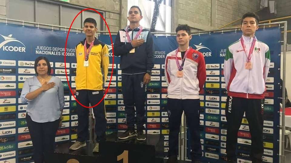 Jáder Negrete sumó una nueva medalla a su palmarés