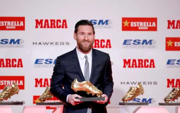 Una más para la colección, Messi ganó su sexta Bota de Oro Europea