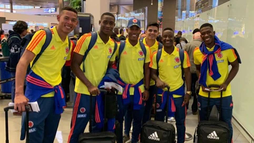 Selección Colombia Sub-20 viajó a Europa para disputar el Mundial de Polonia