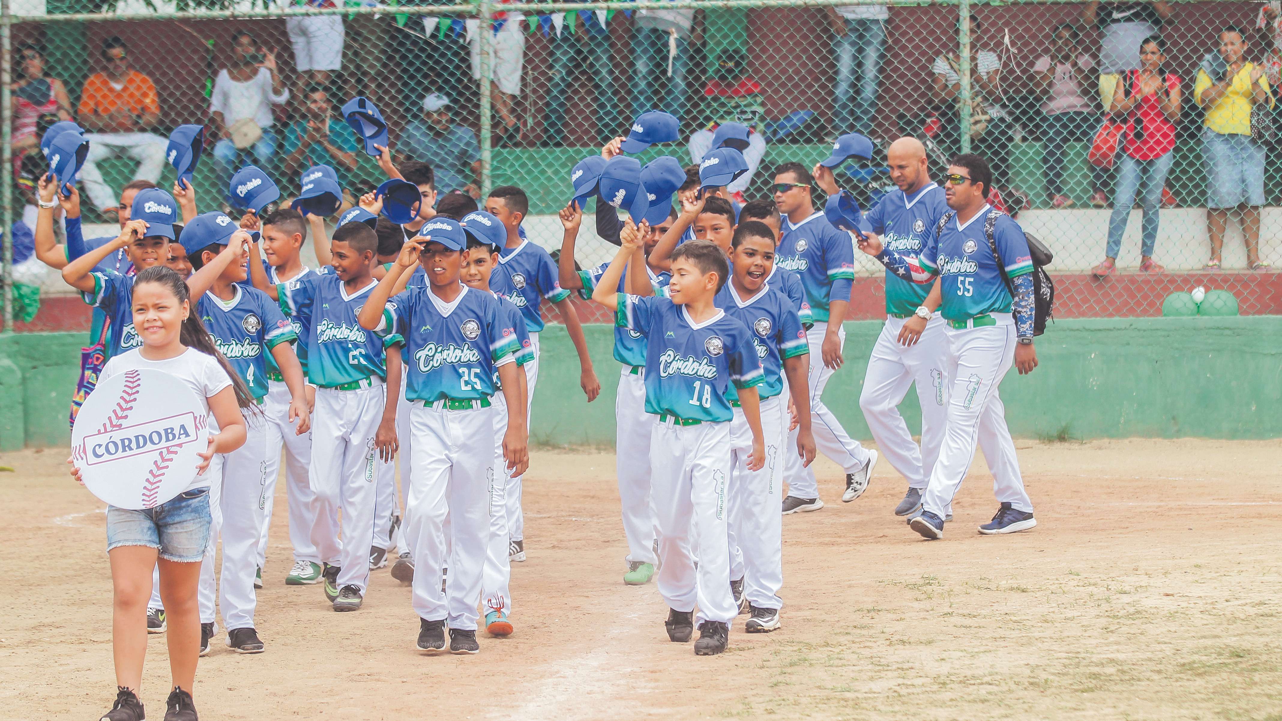 Selección Córdoba marcha invicta y lidera el Nacional Sub-12 de béisbol