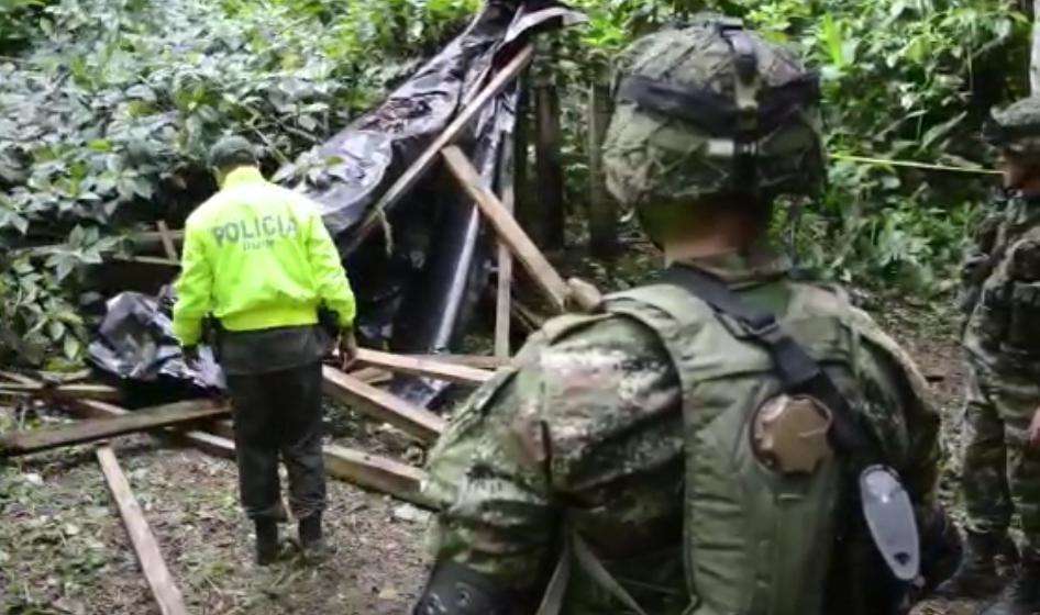 Desmantelan campamento donde planeaban instalación de minas antipersonal en Córdoba