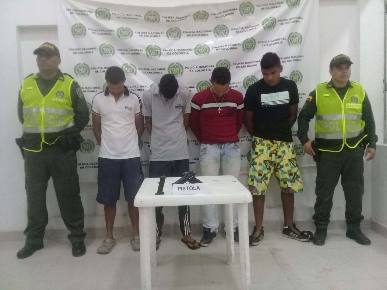 Capturan a cuatro hombres vinculados al asesinato de un tendero en Montelíbano