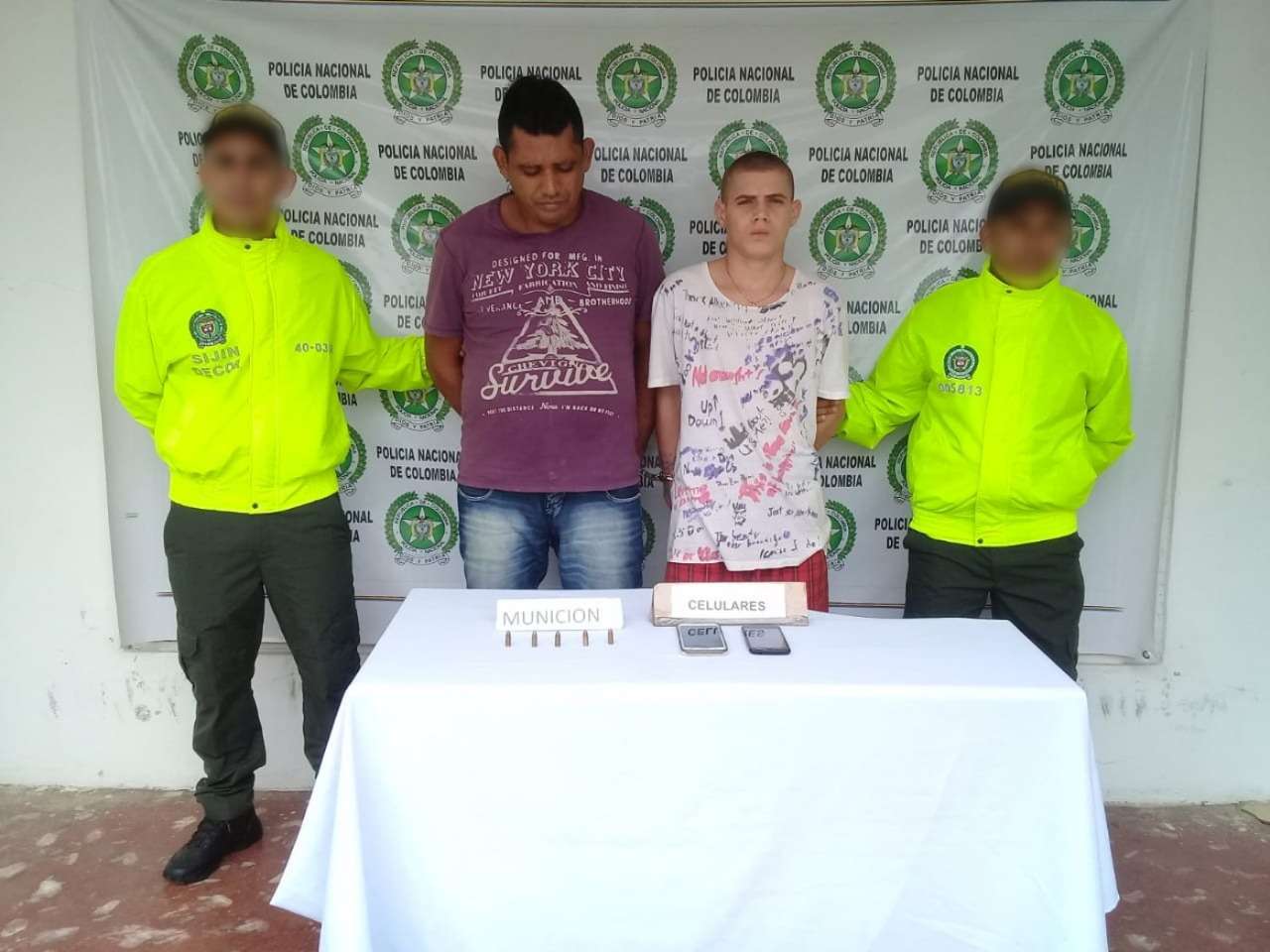 Capturan a dos miembros del Clan del Golfo en Montelíbano