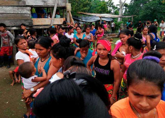 Más de 1.600 indígenas desplazados por la violencia en Chocó: ONU