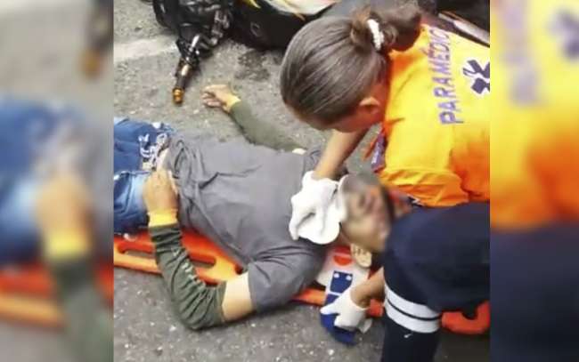 Motociclista perdió la vida tras chocar contra un furgón