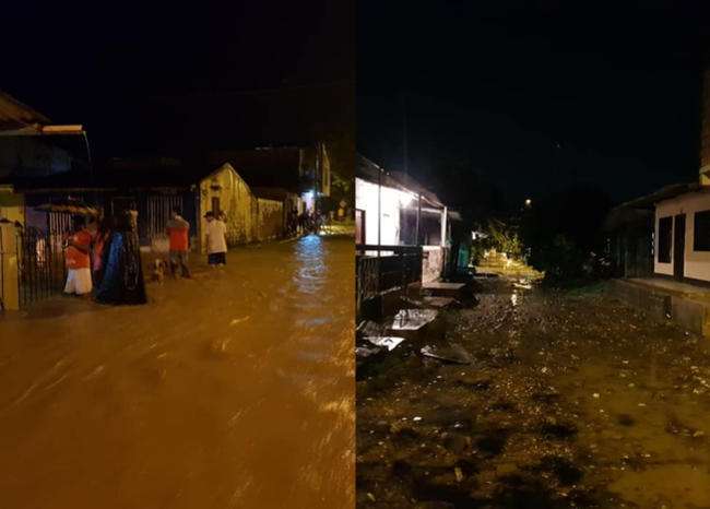 Emergencia por inundación tras creciente del río Apartadó