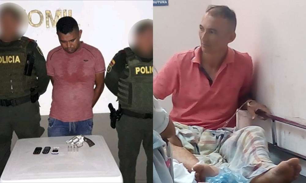 En cruce de disparos policía baleó a delincuente que intentó escapar en Momil