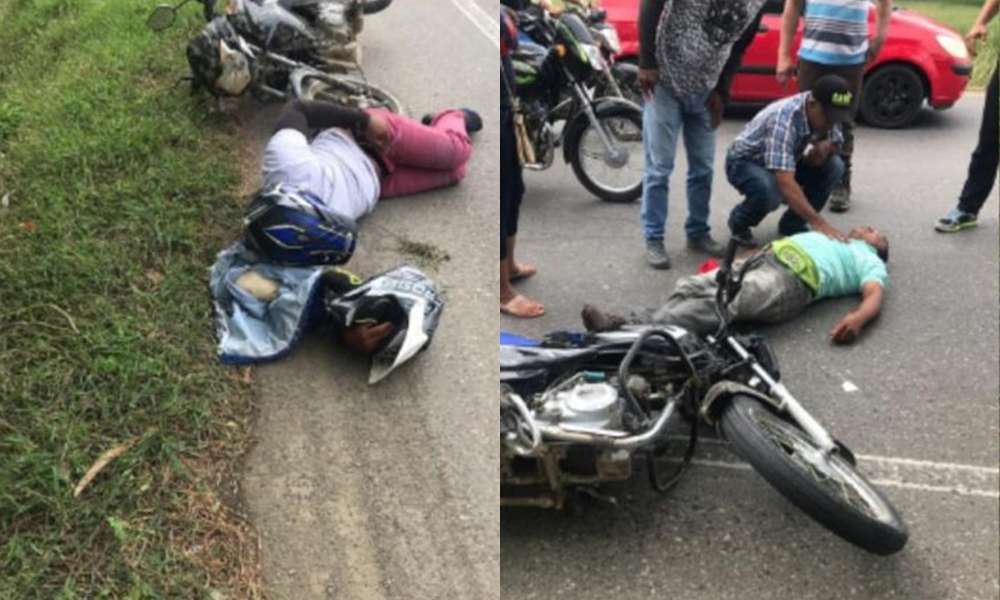 Dos heridos dejó accidente de tránsito en la vía Cereté – Montería