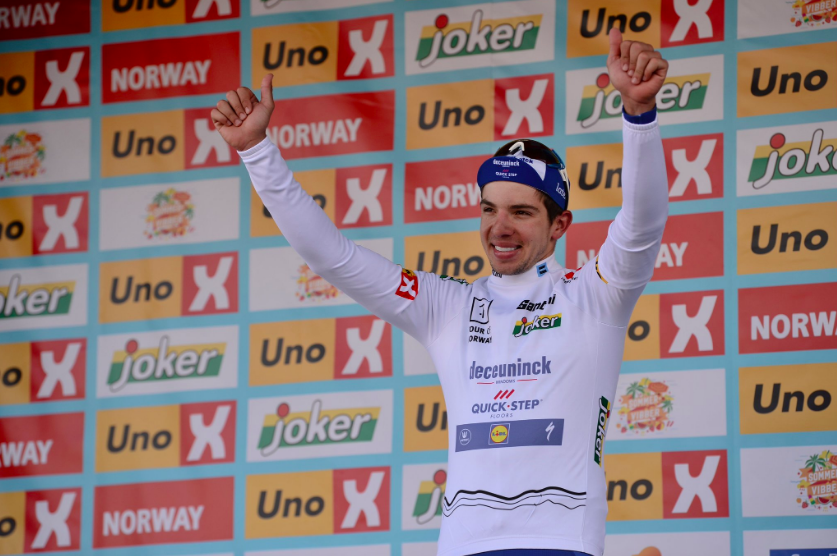 Qué orgullo, Álvaro Hodeg ganó la segunda etapa del Tour de Noruega y es líder de los jóvenes