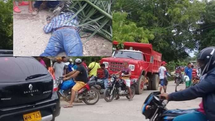 Adulto mayor murió tras ser atropellado por un volco en Coveñas