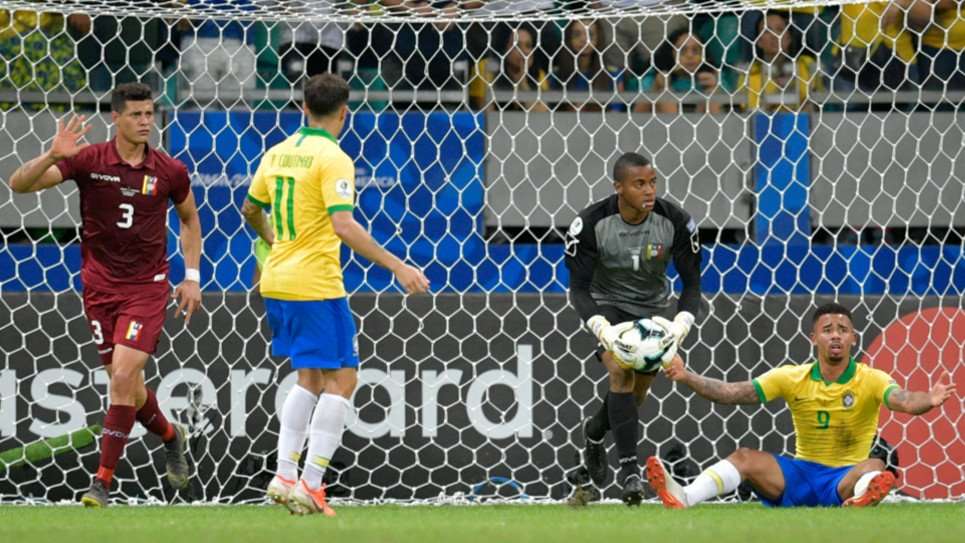 El VAR salvó que Venezuela cayera ante Brasil por Copa América