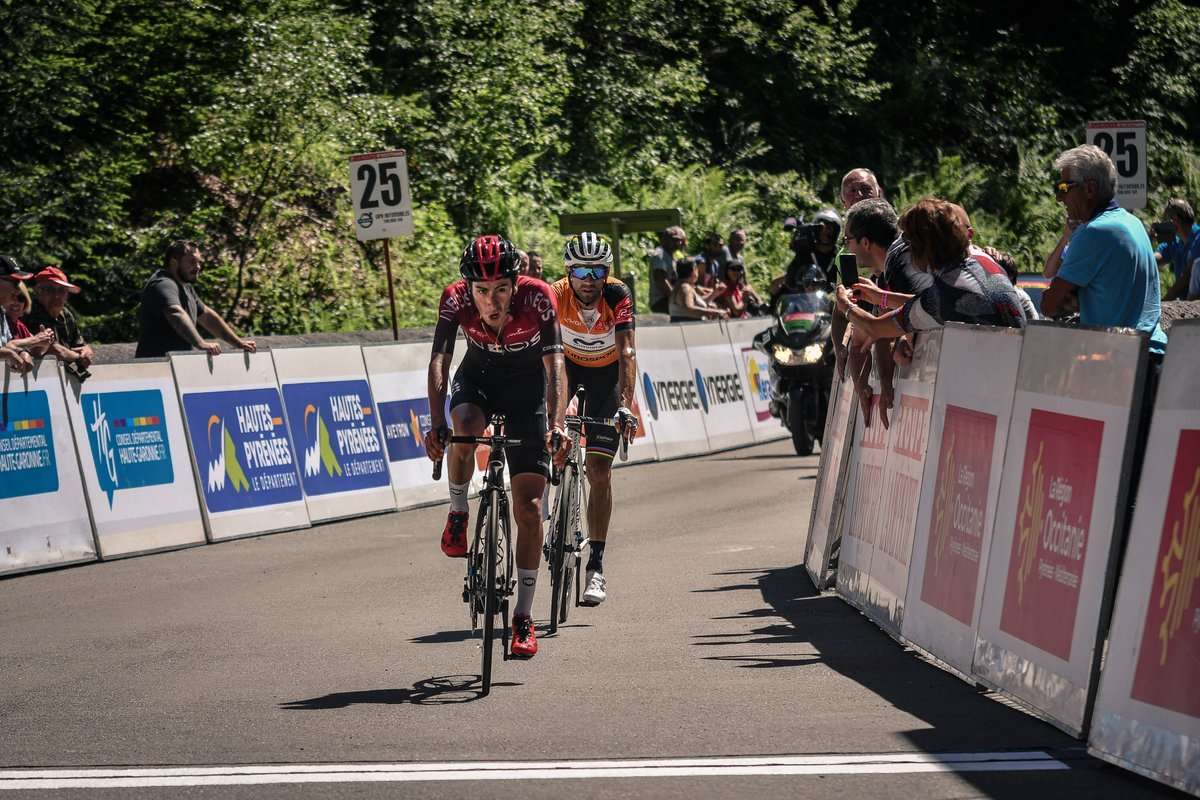 Otro triunfo colombiano, Iván Sosa ganó la tercera etapa de la Ruta de Occitania