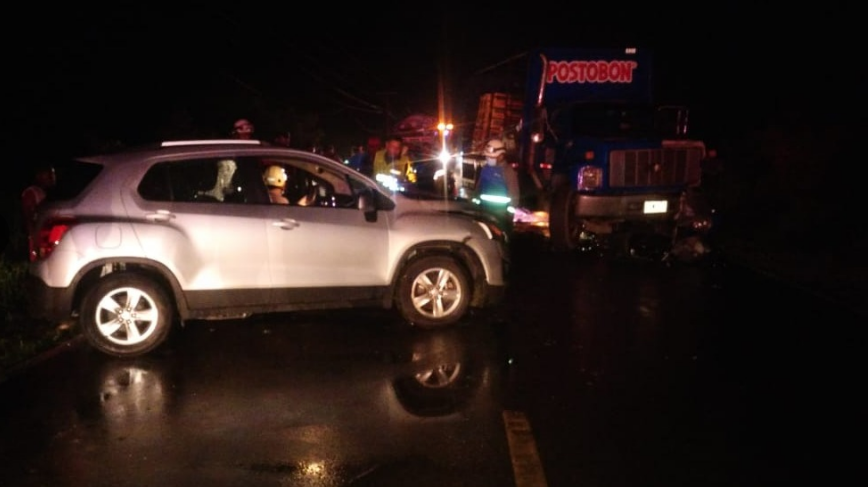 Dos personas heridas dejó accidente de tránsito en la vía San Pelayo – Lorica