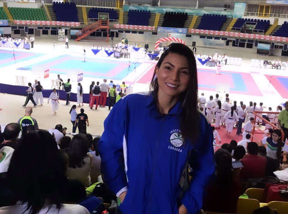 La karateca Stella Urango se despachó contra la Gobernación de Córdoba