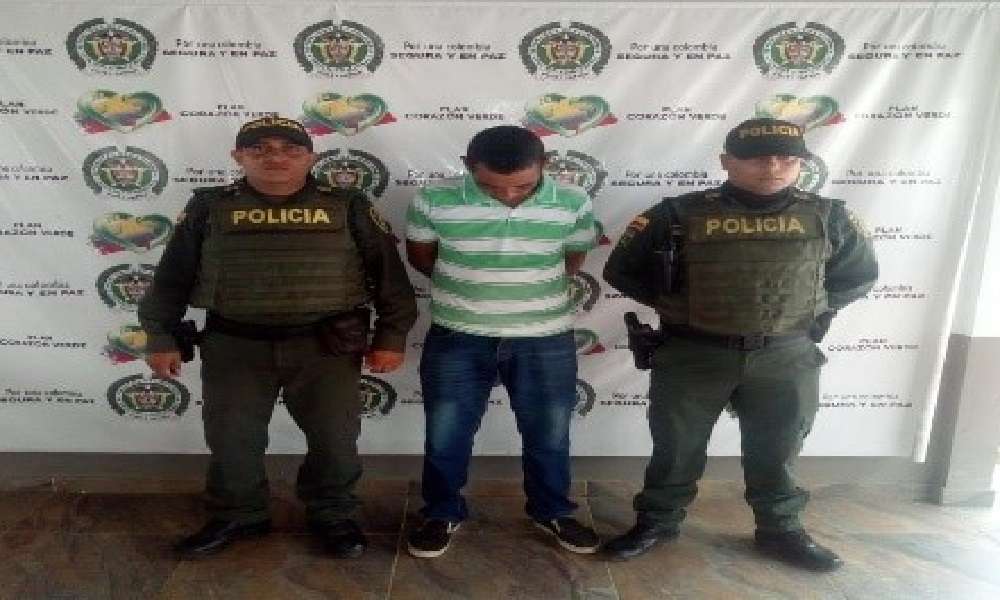 Lo capturaron por orden judicial en San Pelayo