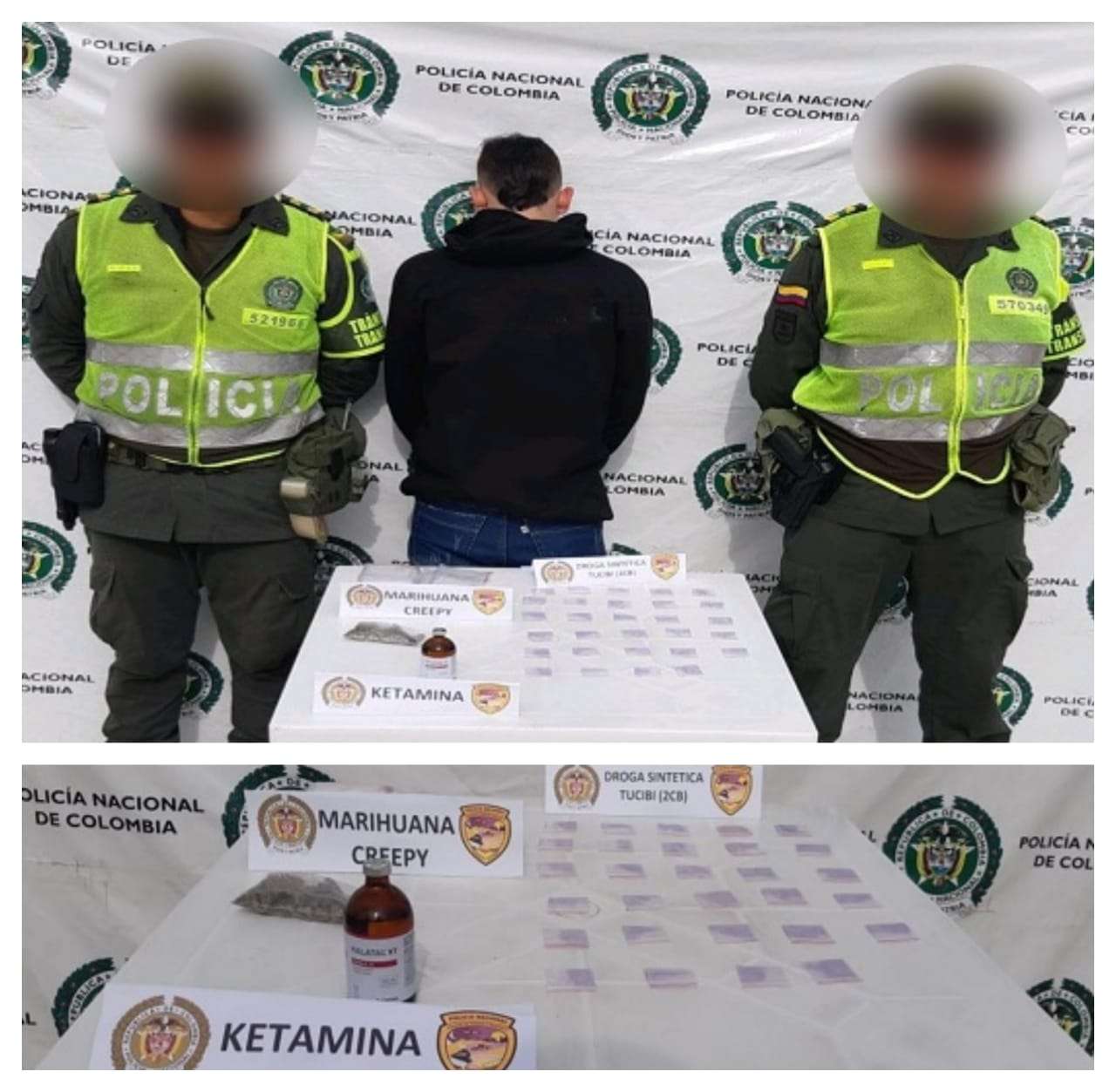 Policía capturó a un hombre con droga sintética que sería para comercializar en Córdoba