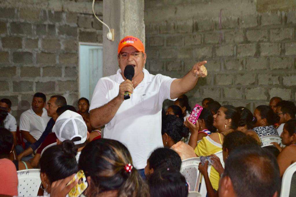 Jorge el ‘Cholito’ Negrete, se consolida cada vez más como el candidato de la gente en Lorica