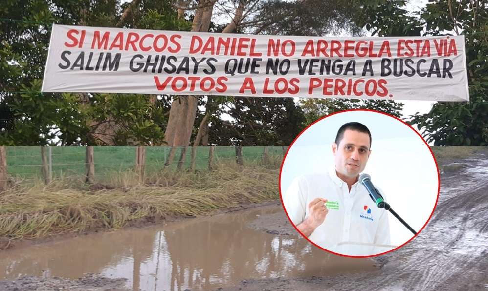 Le cayeron los fantasmas de Marcos Daniel: así rechazan la campaña de Salin Ghisays en zona rural de Montería