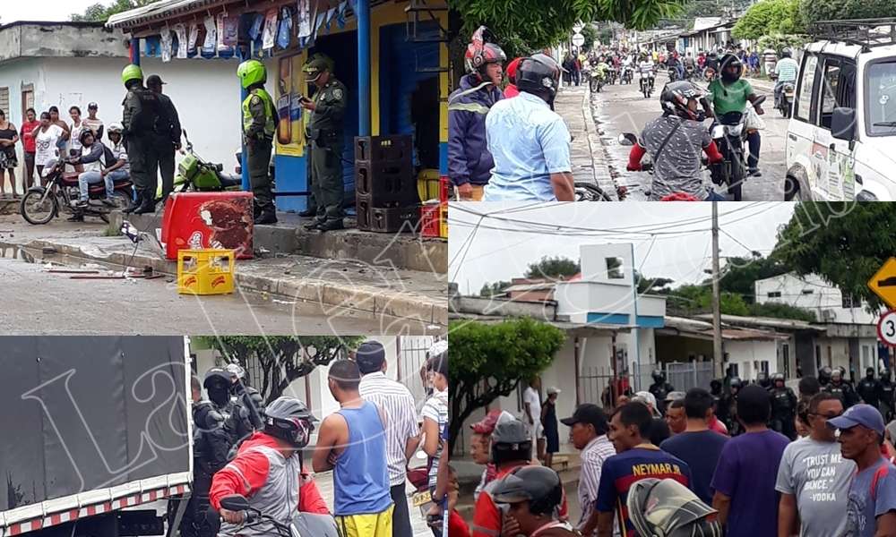 Nuevamente se calentó La Granja, siguen los disturbios por agresión a mototaxista