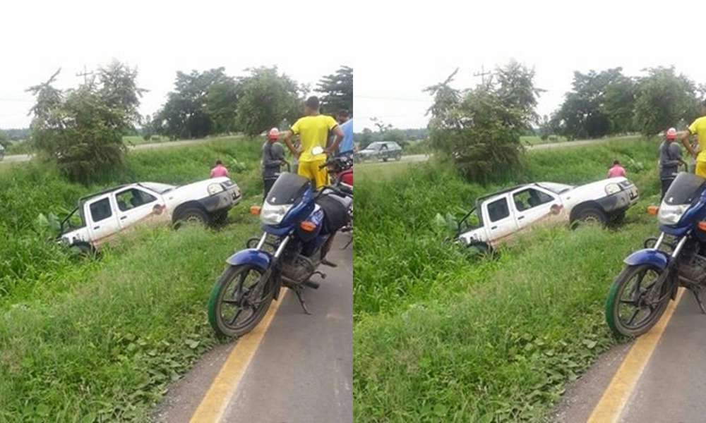 Aparatoso accidente en la vía Cereté – Ciénaga de Oro