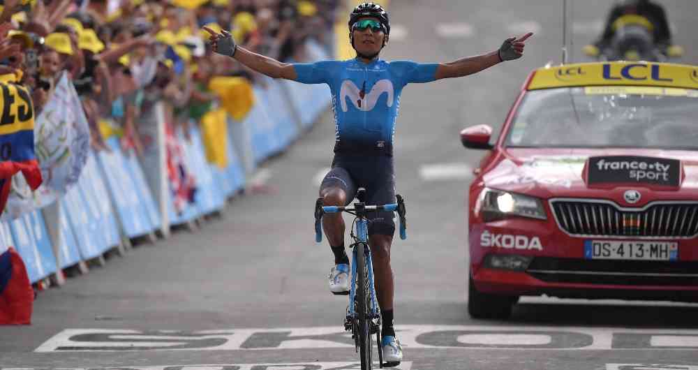 Resucitó, Nairo Quintana ganó la etapa reina del Tour de Francia y Egan Bernal es segundo en la general