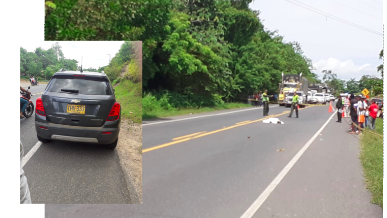 Joven murió atropellado por un carro en la vía Montería – Planeta Rica