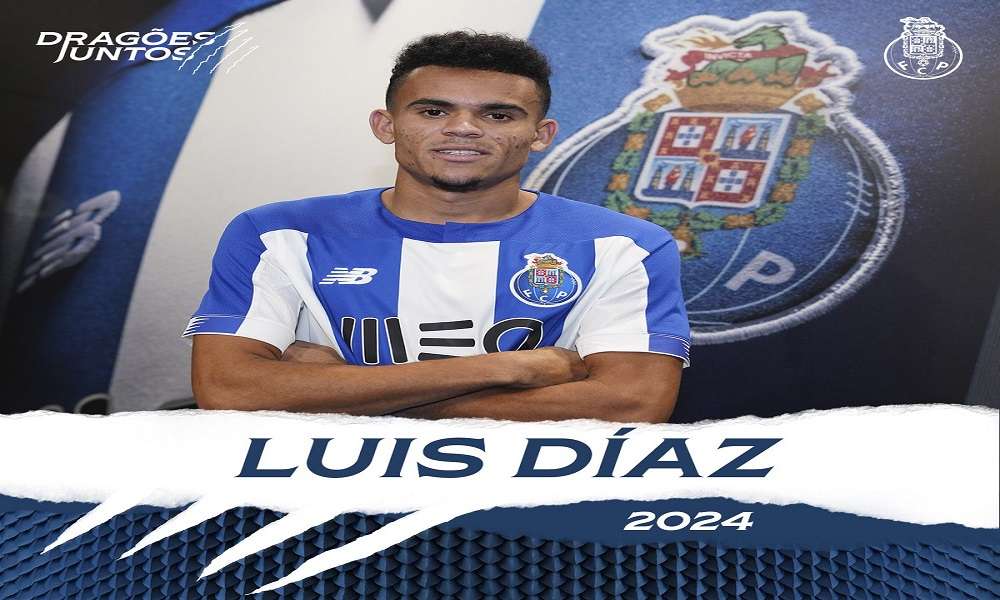 Oficial: Luis ‘El Guajiro’ Díaz fue presentado como nuevo jugador del Porto