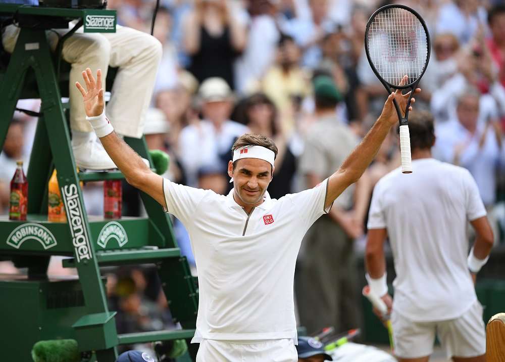 Federer derrotó a Nadal y es finalista de Wimbledon