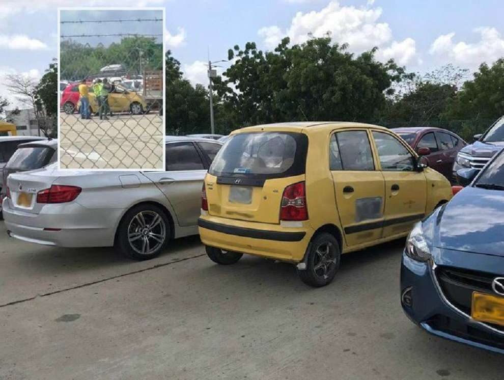 Dejaron sola a una bebé encerrada en un taxi, sin ventilación y con la temperatura ardiente de Barranquilla