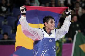 Uno más para Colombia, el taekwondista Miguel Ángel Trejos consiguió oro en los Panamericanos