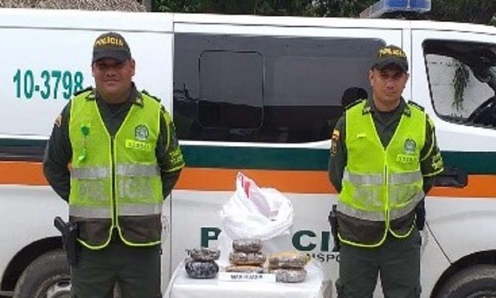 Incautan 8 mil gramos de marihuana en la vía Lorica – Montería