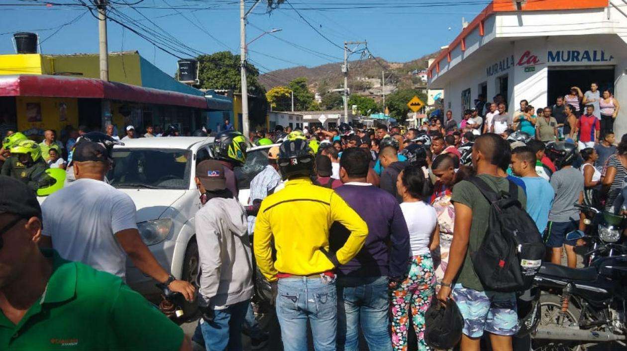 Lo mataron cuando iba al control del volante de una camioneta Toyota Fortuner