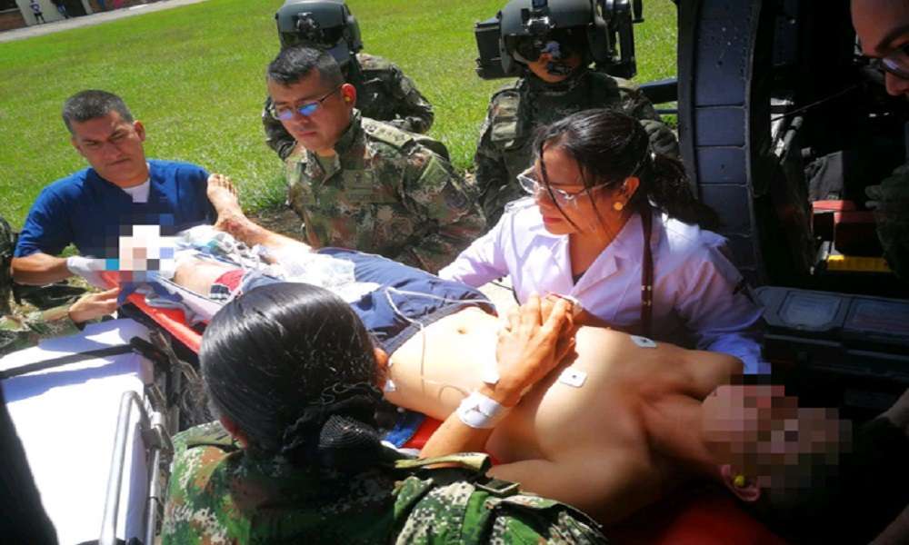 Menor perdió una pierna tras pisar mina antipersonal