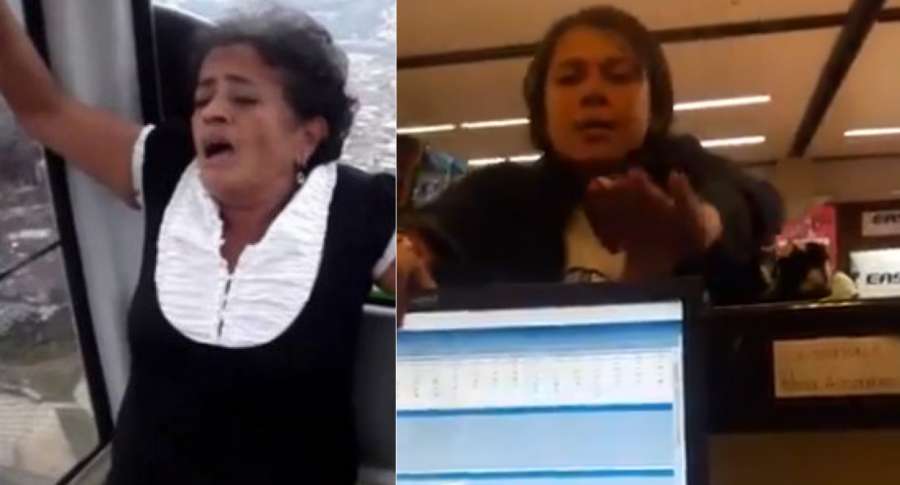 [Video] Le ganó a Doña Gloria, mujer insultó y humilló a empleado de una aerolínea en Antioquia
