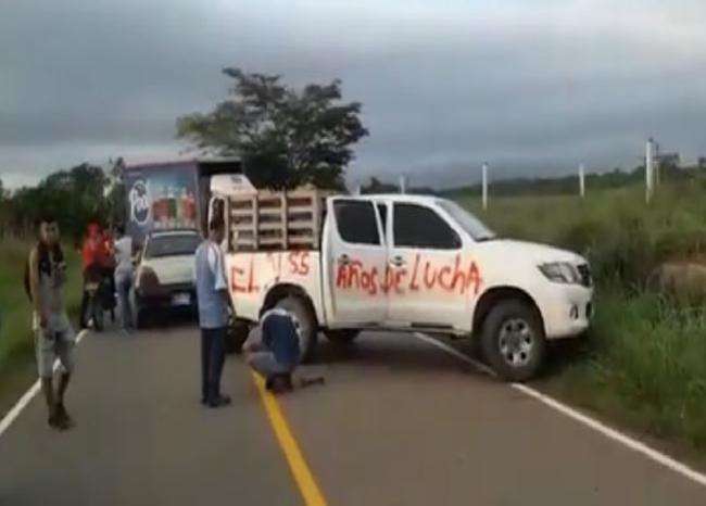 [Video] Eln sería el responsable de retener y pintar grafitis en vehículos en el sur de Bolívar