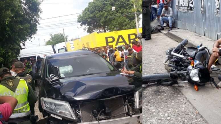 Motociclista murió tras ser embestido por una camioneta en El Centro de Montería