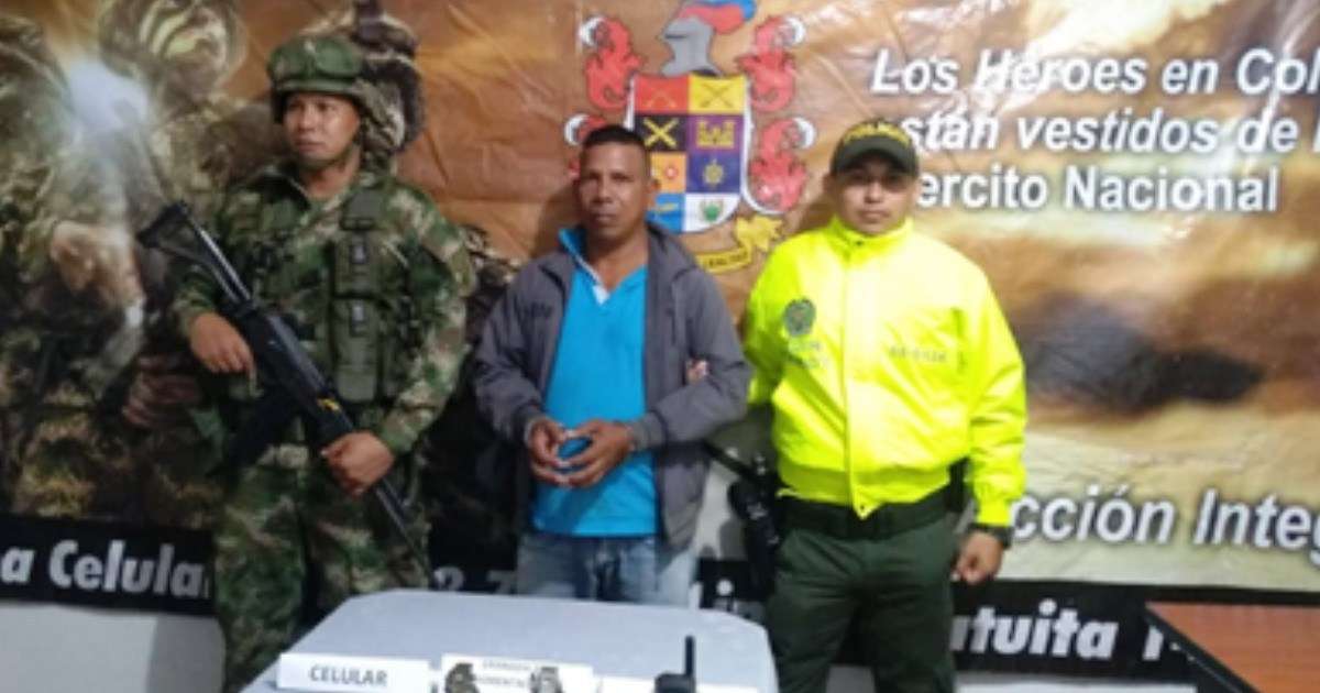 Capturan al ‘Negro Berrio’, presunto cabecilla del Clan del Golfo