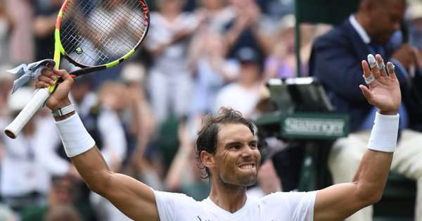 Rafa Nadal eliminó al portugués Sousa y selló su paso a cuartos de Wimbledon