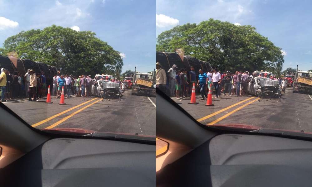 Accidente de tránsito en la vía Sahagún – Chinú dejó cuatro muertos y cuatro heridos