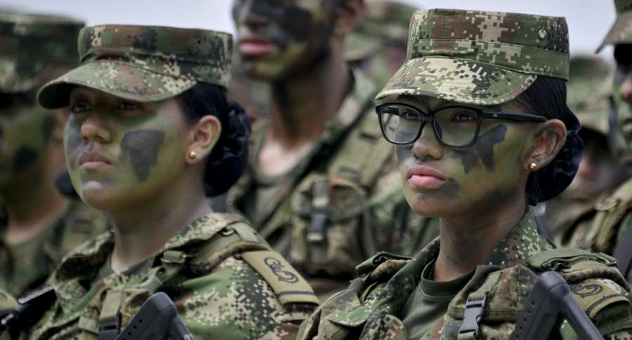 Si ellas lo desean: Gobierno colombiano buscará que las mujeres presten servicio militar