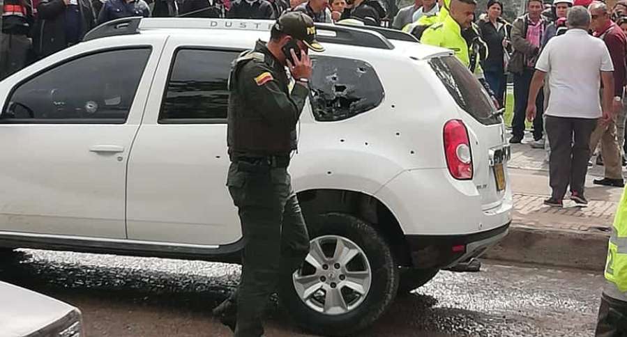 Tiroteo dejó un policía muerto y otro herido en el sur de Bogotá