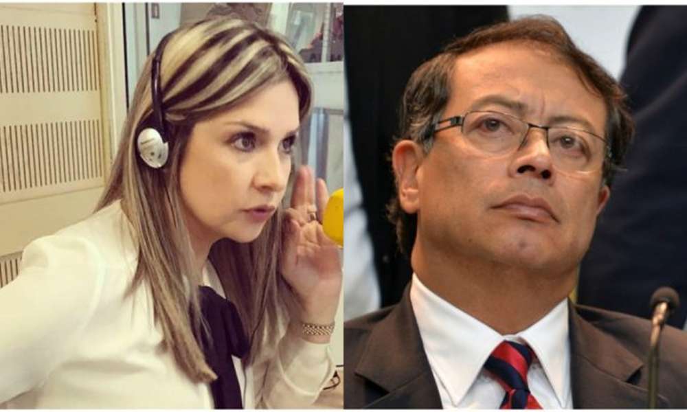 Candente discusión: el encontrón de Vicky Dávila con Gustavo Petro en Twitter