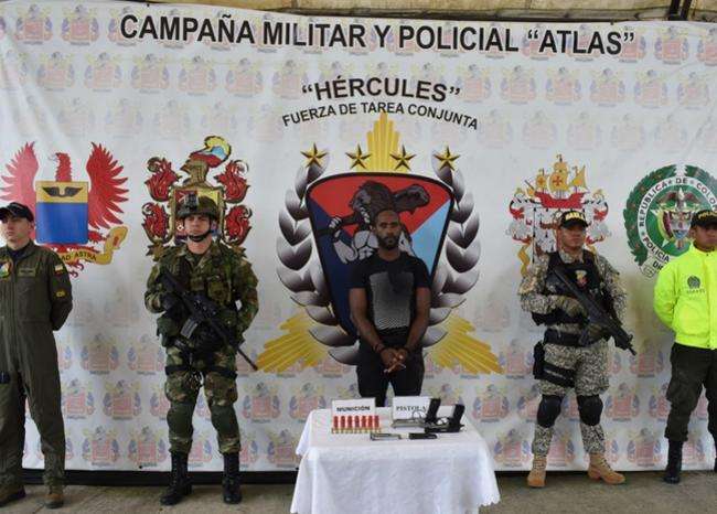 Capturan a mano derecha de las disidencias de las Farc, encargado de nexos con carteles mexicanos